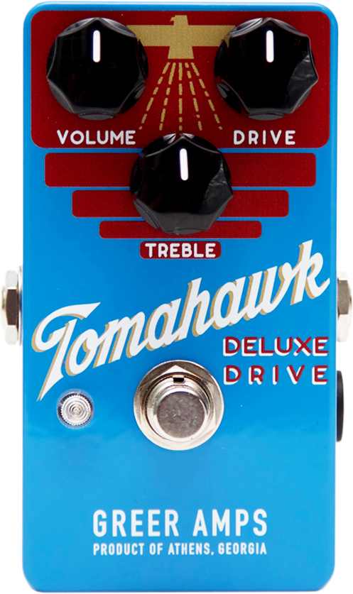 Greer Amps Tomahawk Deluxe Drive - Pedal de reverb / delay / eco - Main picture