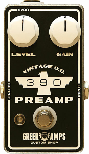 Greer Amps Vintage Od 390 Preamp - Pedal overdrive / distorsión / fuzz - Main picture