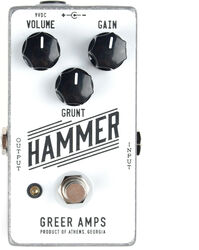 Pedal overdrive / distorsión / fuzz Greer amps Hammer