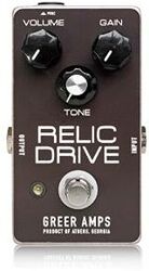 Pedal overdrive / distorsión / fuzz Greer amps Relic Drive