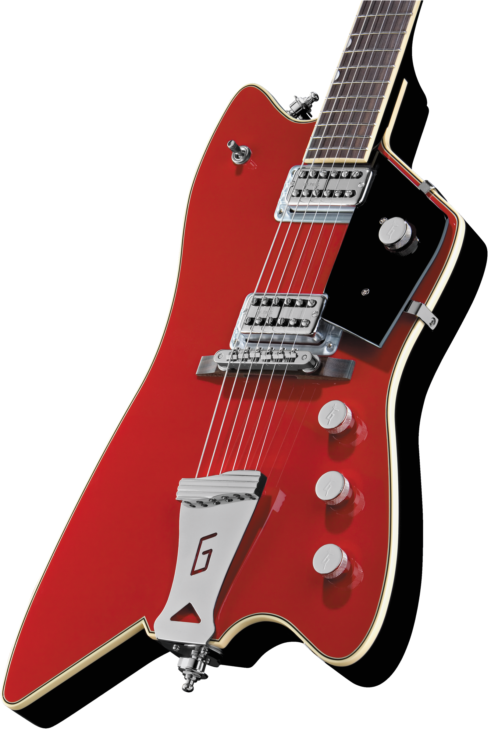 Gretsch G6199 Billy-bo - Firebird Red - Guitarra electrica retro rock - Variation 1