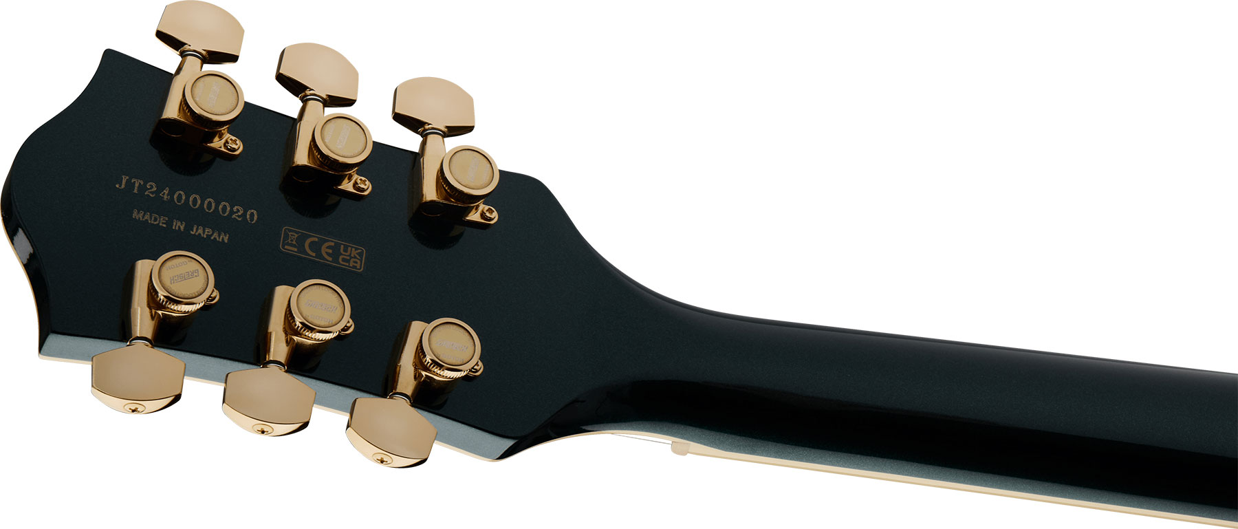 Gretsch Broadkaster Lx Center Block Dc Bigsby Gh Pro. Jap 2h Trem Eb - Cadillac Green - Guitarra eléctrica semi caja - Variation 3