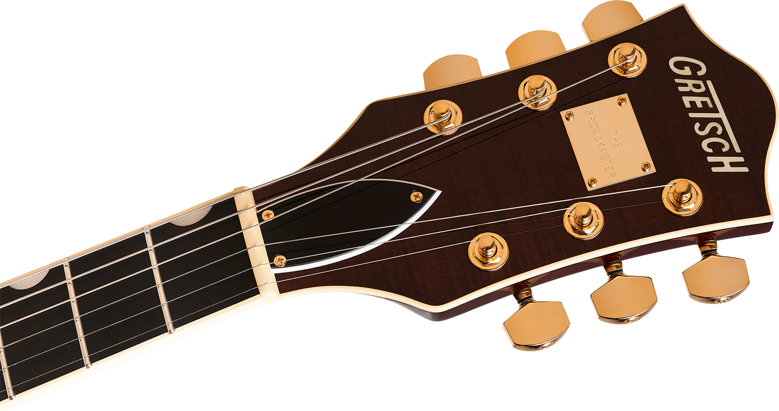 Gretsch Broadkaster Lx Center Block Dc Bigsby Gh Pro. Jap 2h Trem Eb - Havana Burst - Guitarra eléctrica semi caja - Variation 3