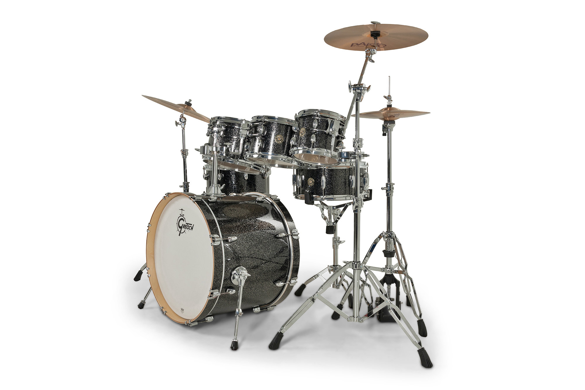 Gretsch Catalina Erable 7 Futs - 6 FÛts Et + - Black Stardust - Batería acústica estándar - Variation 2