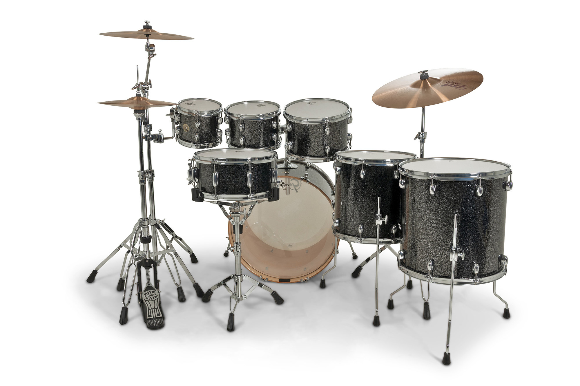 Gretsch Catalina Erable 7 Futs - 6 FÛts Et + - Black Stardust - Batería acústica estándar - Variation 1
