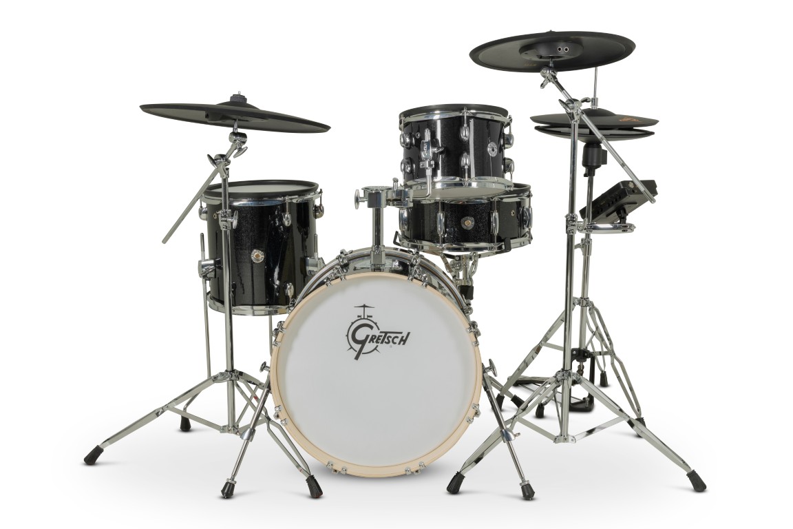 Gretsch Catalina Evo 4 Pc Kit Black Sparkle - Batería electrónica completa - Variation 1