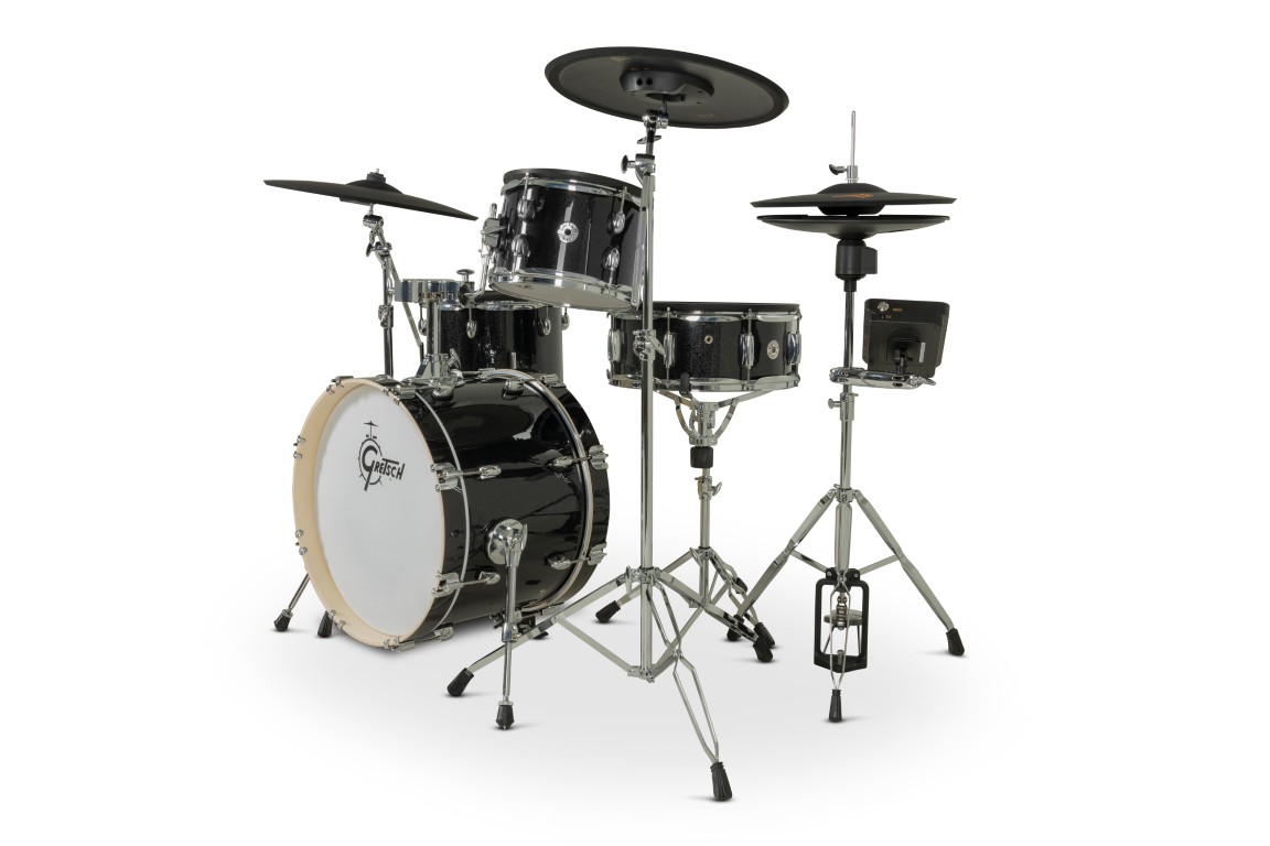 Gretsch Catalina Evo 4 Pc Kit Black Sparkle - Batería electrónica completa - Variation 2