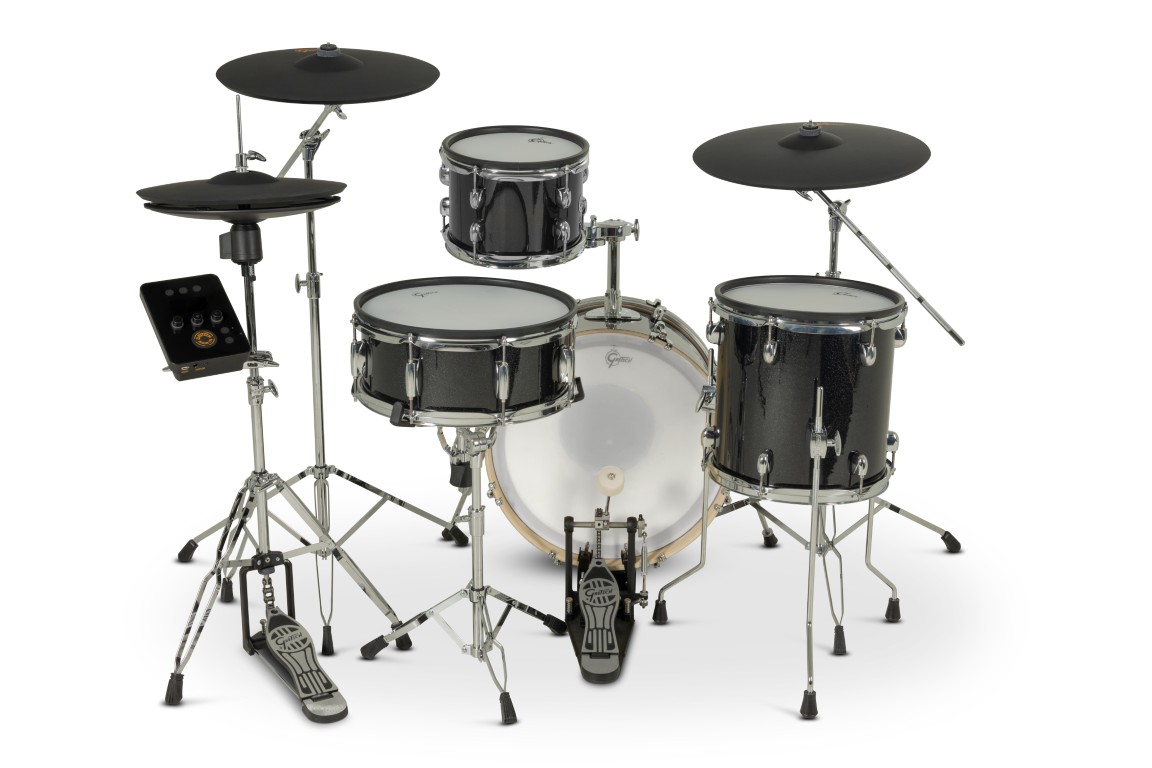Gretsch Catalina Evo 4 Pc Kit Black Sparkle - Batería electrónica completa - Variation 3