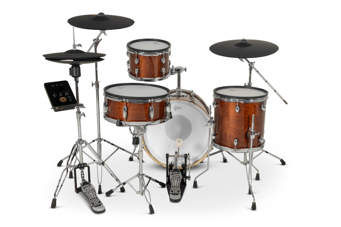 Gretsch Catalina Evo 4 Pc Kit Walnut Glaze - Batería electrónica completa - Variation 6