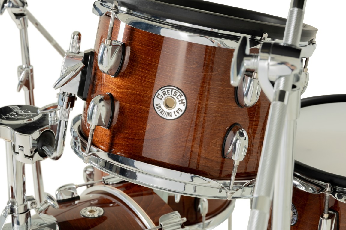 Gretsch Catalina Evo 4 Pc Kit Walnut Glaze - Batería electrónica completa - Variation 7
