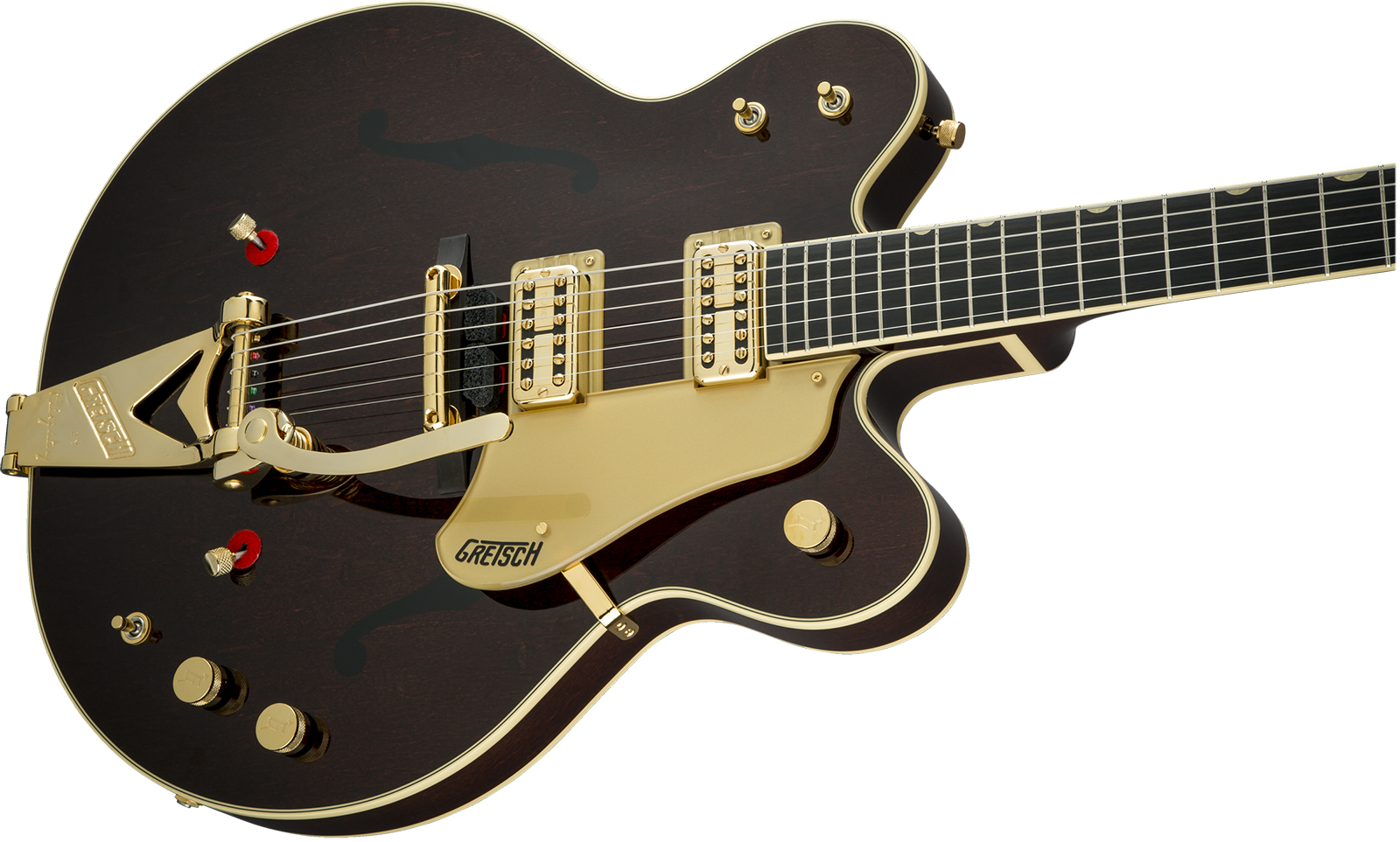 Gretsch Chet Atkins G6122t-62 1962 Country Gentleman Hollow Bigsby Vint.select Ed. Pro Jap 2h Trem Rw - Walnut Stain - Guitarra elécrica Jazz cuerpo a