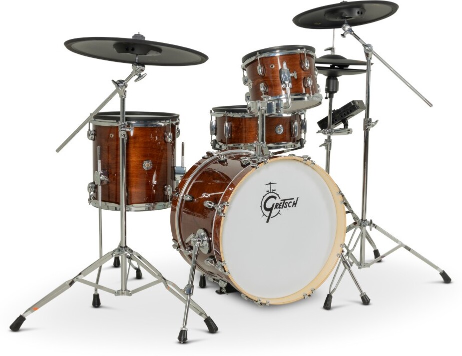 Gretsch Catalina Evo 4 Pc Kit Walnut Glaze - Batería electrónica completa - Main picture