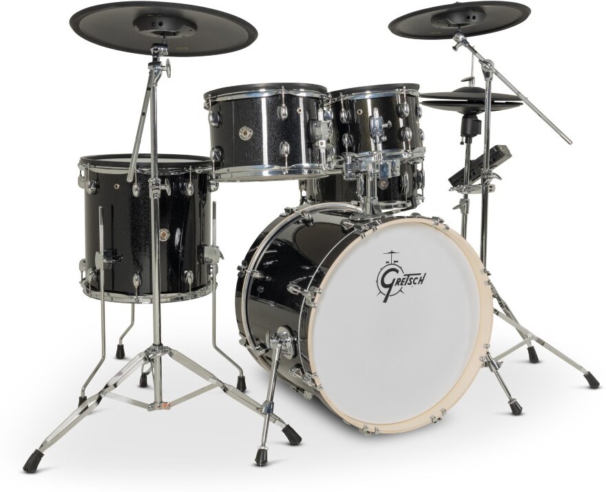 Gretsch Catalina Evo 5 Pc Kit Black Sparkle - Batería electrónica completa - Main picture