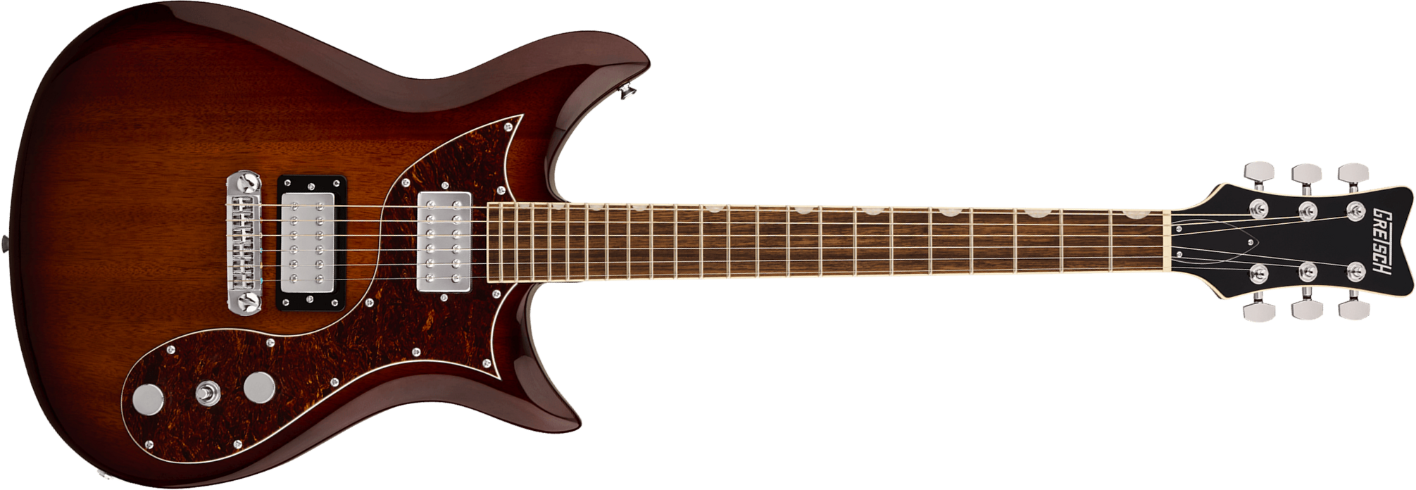 Gretsch Cvt Dc Wraparound Electromatic 2h Ht Lau - Havana Burst - Guitarra eléctrica de doble corte - Main picture