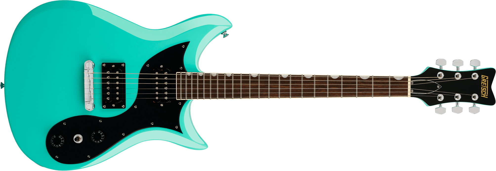 Gretsch Cvtstreamliner 2h Ht Lau - Sea Foam Green - Guitarra eléctrica de doble corte - Main picture