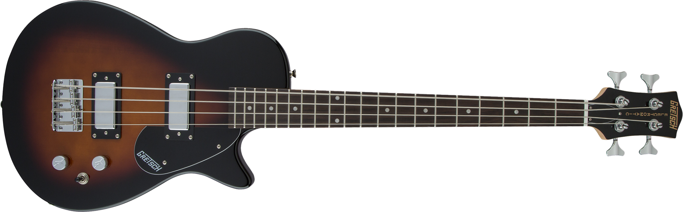 Gretsch G2220 Electromatic Junior Jet Bass Ii Short-scale 2019 Hh Wal - Tobacco Sunburst - Bajo eléctrico para niños - Main picture