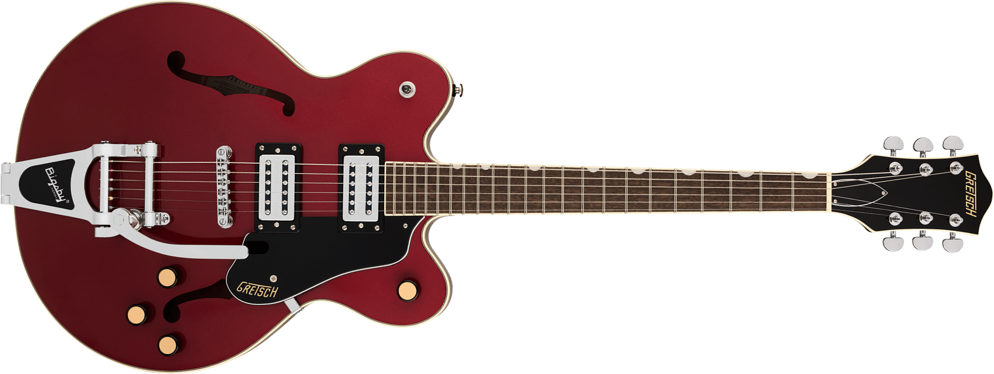 Gretsch G2622tg Center Block Dc Bigsby Streamliner 2h Trem Lau - Brandywine - Guitarra eléctrica semi caja - Main picture