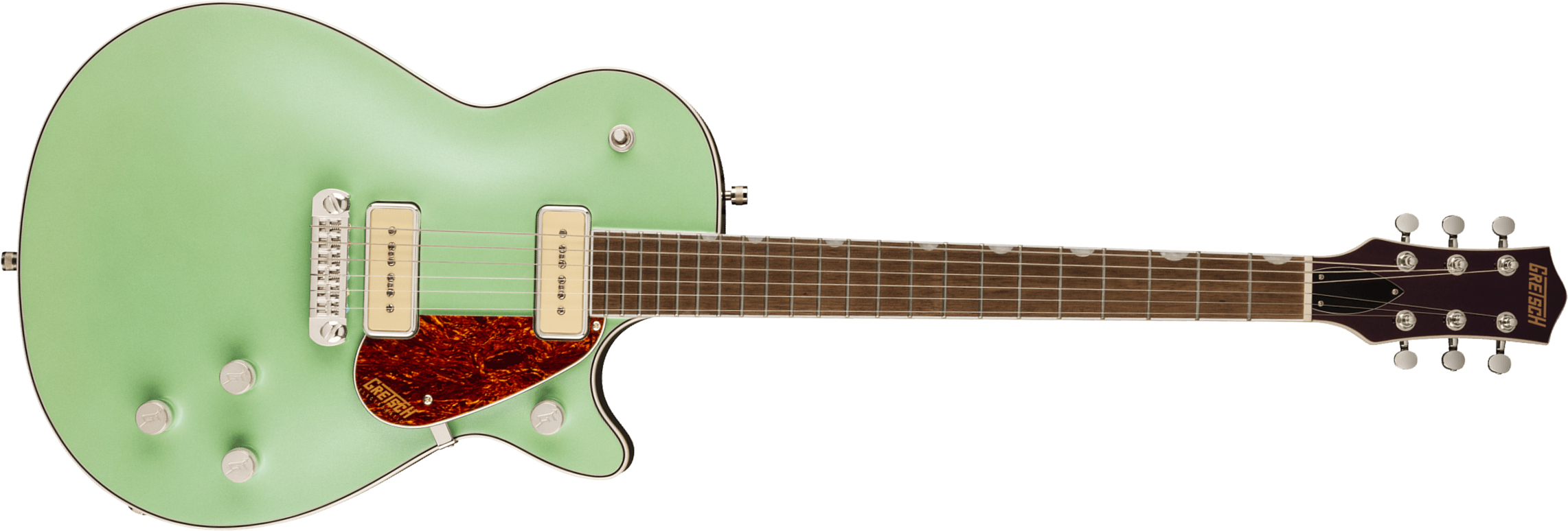 Gretsch G5210-p90 Jet Two 90 Singlecut Wraparound Electromatic 2s Ht  Lau - Broadway Jade - Guitarra eléctrica de corte único. - Main picture