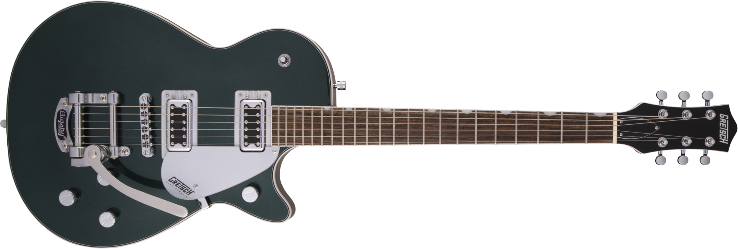 Gretsch G5230t Electromatic Jet Ft Single-cut Bigsby 2h Trem Lau - Cadillac Green - Guitarra eléctrica de corte único. - Main picture