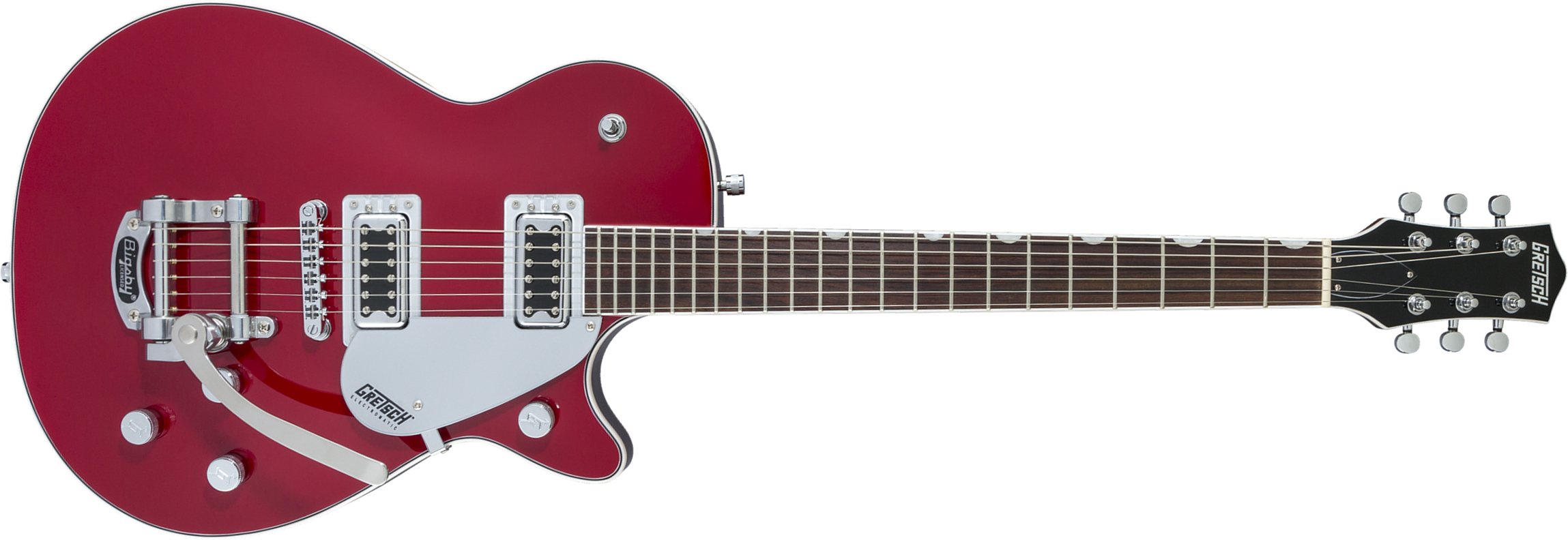 Gretsch G5230t Electromatic Jet Ft Single-cut Bigsby Hh Trem Wal - Firebird Red - Guitarra eléctrica de corte único. - Main picture