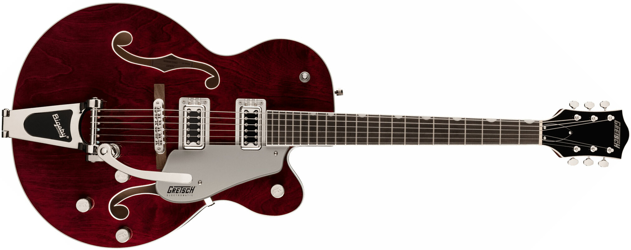 Gretsch G5420t Classic Bigsby Electromatic Hollow Body 2h Trem Lau - Walnut Stain - Guitarra eléctrica semi caja - Main picture