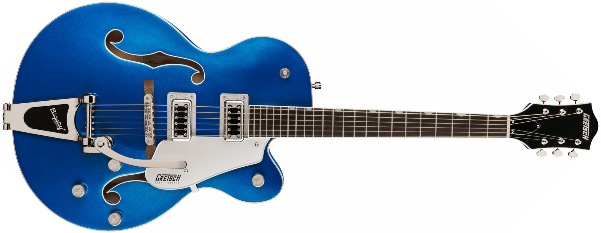 Gretsch G5420t Classic Electromatic Hollow Body Hh Trem Bigsby Lau - Azure Metallic - Guitarra eléctrica semi caja - Main picture