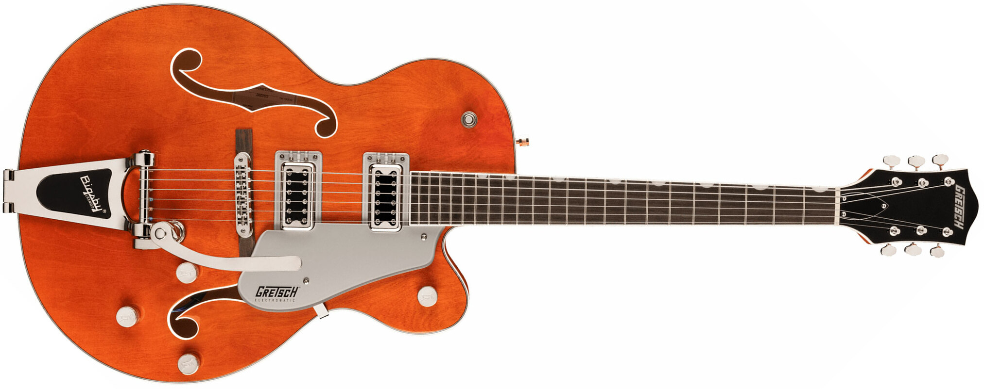 Gretsch G5420t Classic Electromatic Hollow Body Hh Trem Bigsby Lau - Orange Stain - Guitarra eléctrica semi caja - Main picture