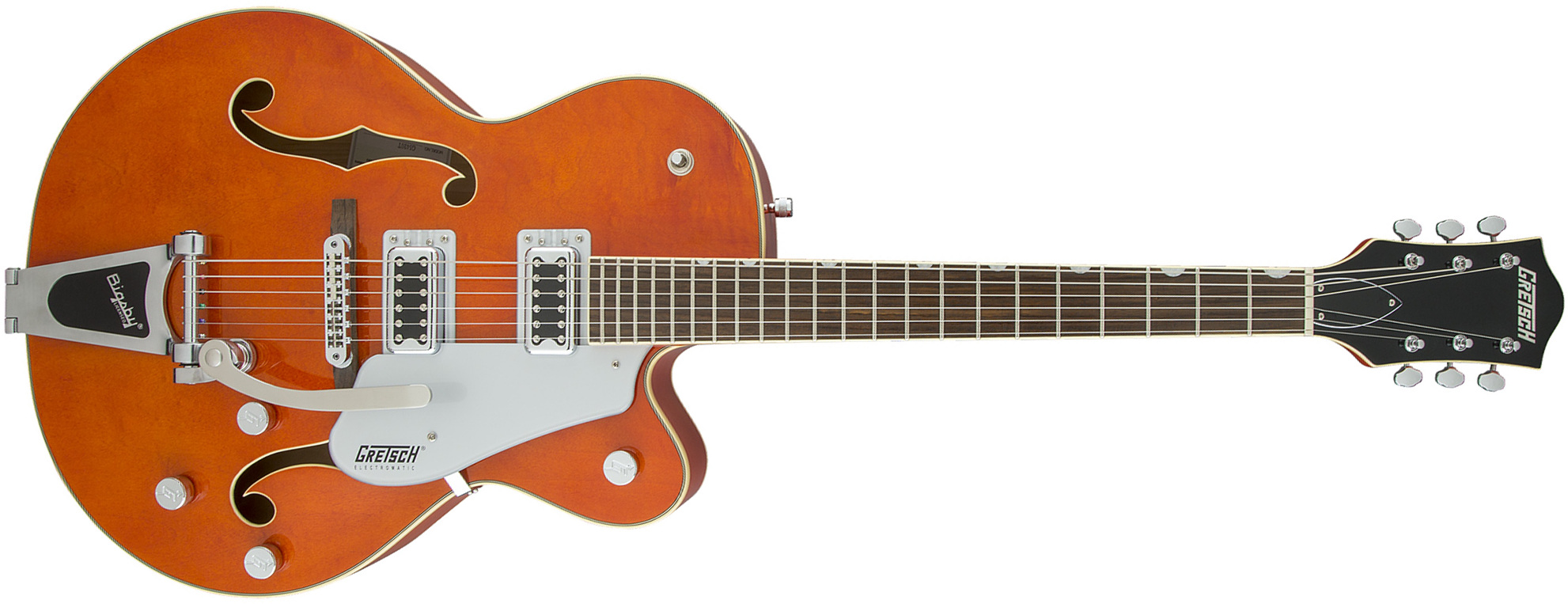 Gretsch G5420t Electromatic Hollow Body 2016 - Orange Stain - Guitarra elécrica Jazz cuerpo acústico - Main picture