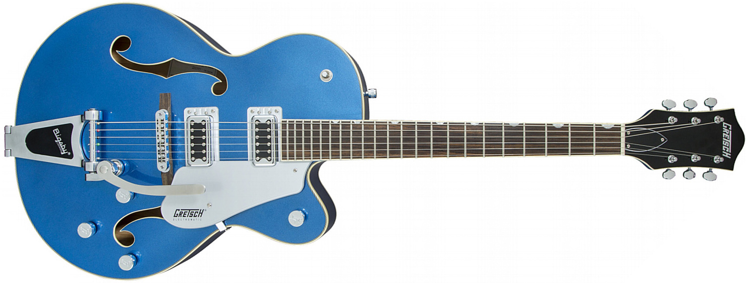 Gretsch G5420t Electromatic Hollow Body 2016 - Fairlane Blue - Guitarra elécrica Jazz cuerpo acústico - Main picture