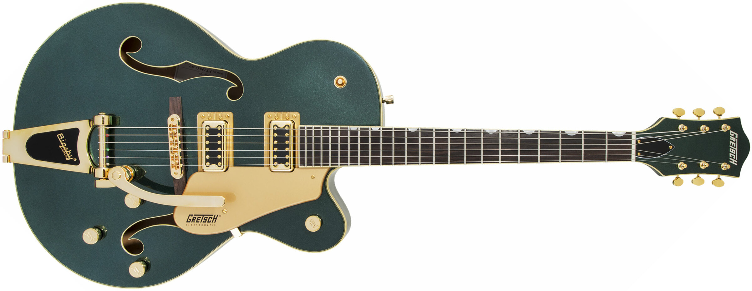 Gretsch G5420tg Electromatic Hollow Body Ltd Bigsby Rw - Cadillac Green - Guitarra elécrica Jazz cuerpo acústico - Main picture