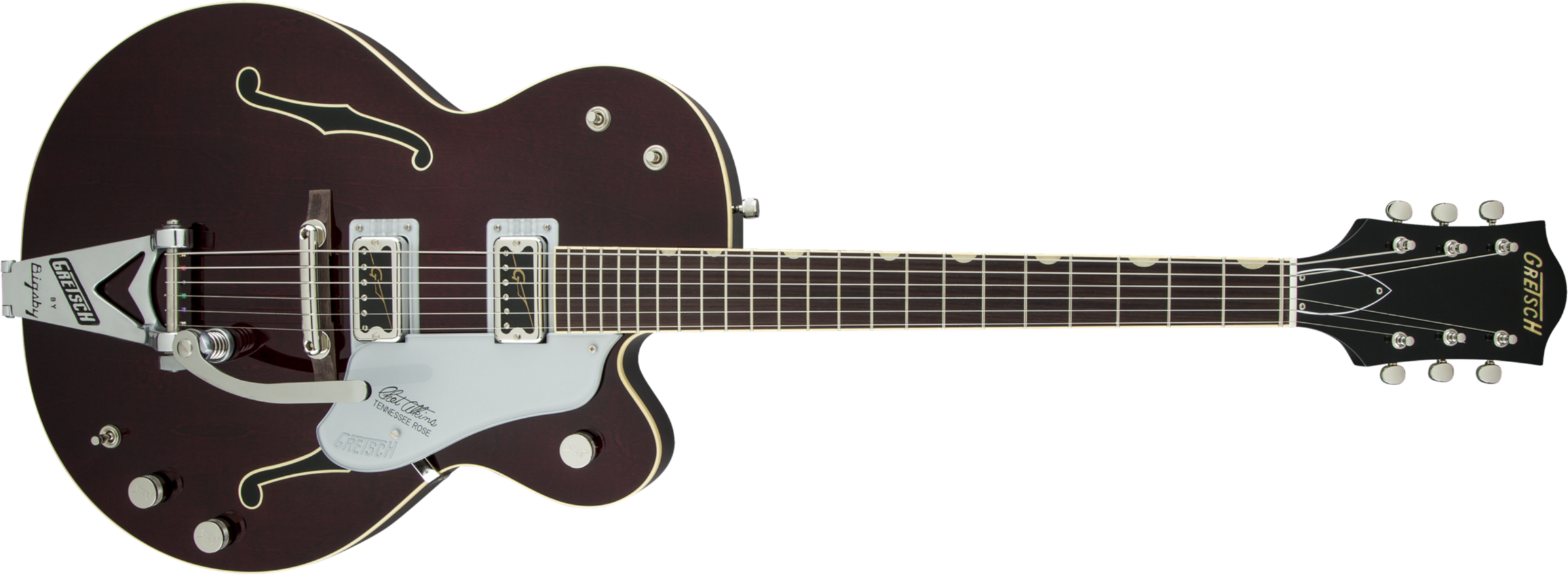 Gretsch G6119t-62vs Chet Atkins Tennessee Rose 2h Trem Rw - Dark Cherry Stain - Guitarra eléctrica semi caja - Main picture