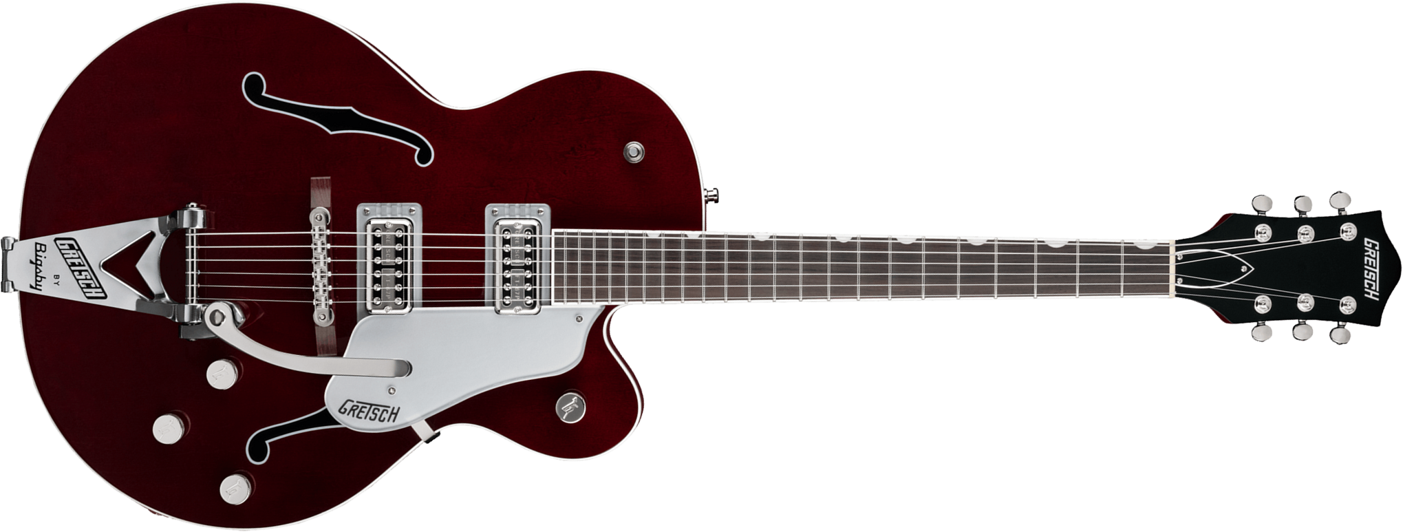 Gretsch G6119t-et Tennessee Rose Electrotone Bigsby Players Ed. Pro Jap Eb - Deep Cherry Stain - Guitarra elécrica Jazz cuerpo acústico - Main picture