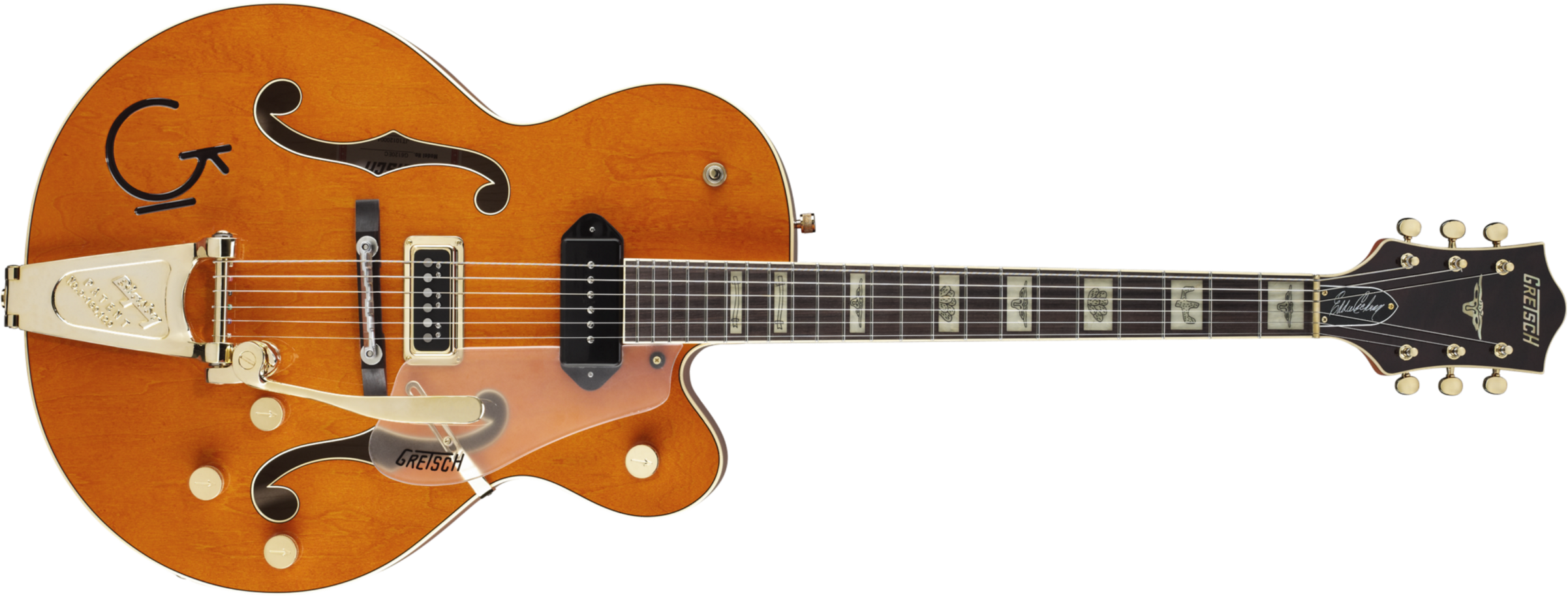 Gretsch G6120 Eddie Cochran Signature - Western Maple Stain - Guitarra elécrica Jazz cuerpo acústico - Main picture