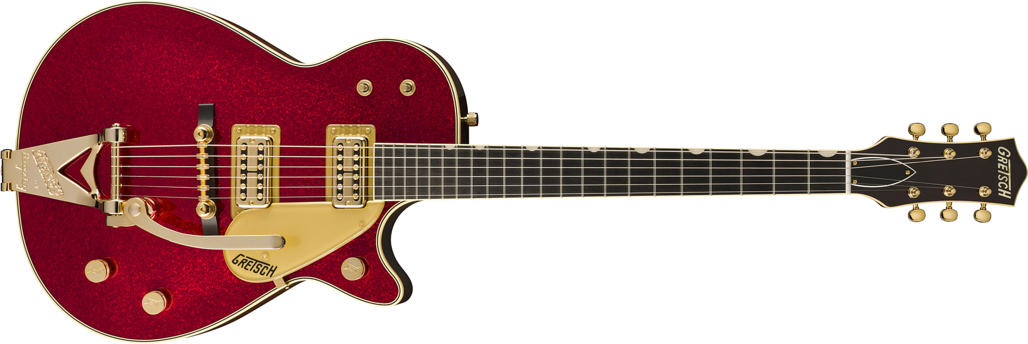 Gretsch G6129tg-59vs Pro Jap Ltd 2h Trem Eb - Red Sparkle - Guitarra eléctrica de corte único. - Main picture