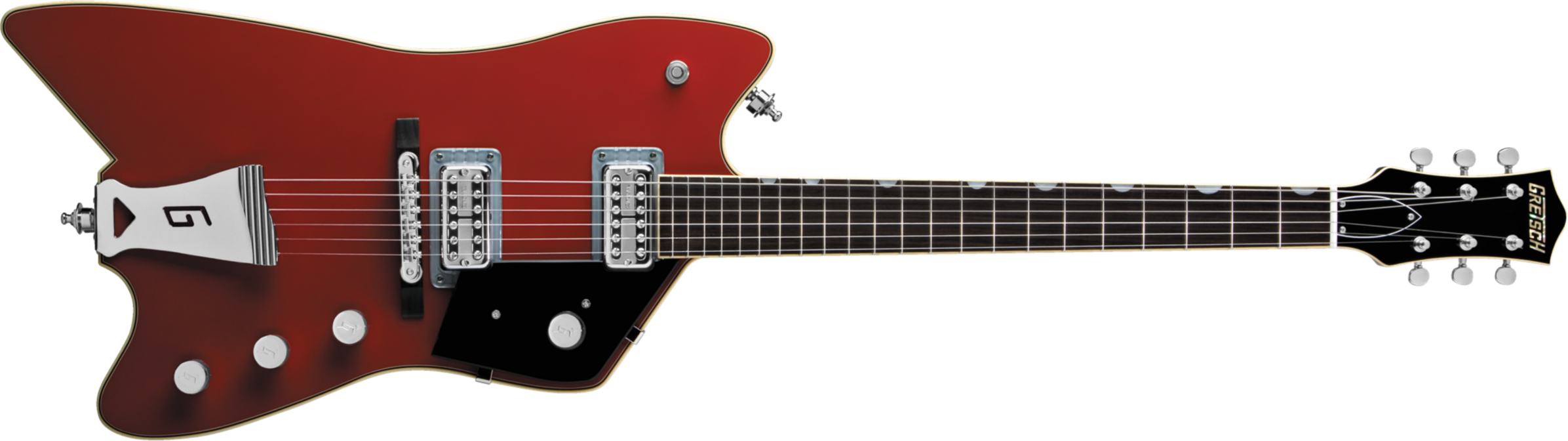 Gretsch G6199 Billy-bo - Firebird Red - Guitarra electrica retro rock - Main picture