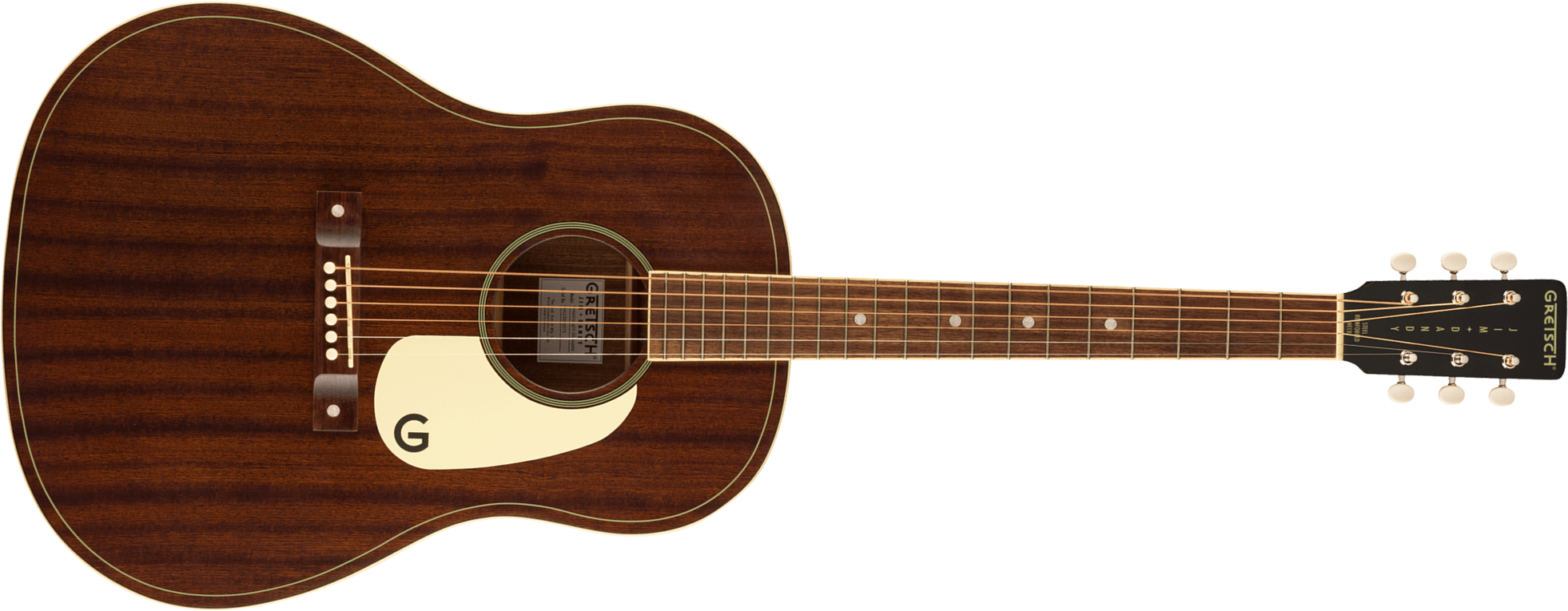 Gretsch Jim Dandy Dreadnought Tout Tilleul Noy - Frontier Stain - Guitarra acústica de viaje - Main picture