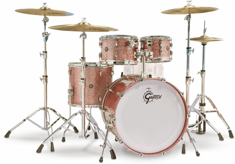 Gretsch Renown Rn2-e8246 Maple 2016 - 4 FÛts - Copper Sparkle - Batería acústica jazz - Main picture