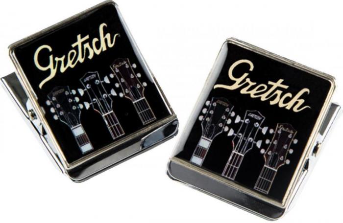 Magnet Gretsch Script Logo Clip Magnets 2-Pack