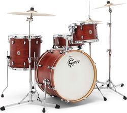 Batería acústica jazz Gretsch J404SWG Catalina Club Jazz 20 - 4 piezas - Satin walnut glaze