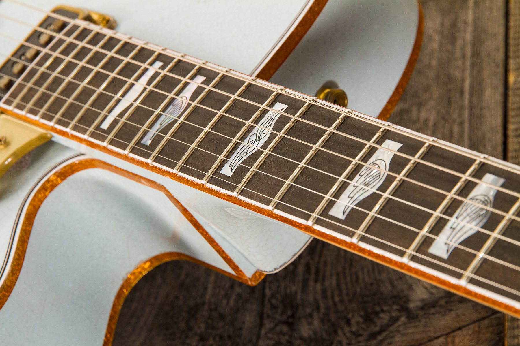 Gretsch Custom Shop G6136t-cs Falcon Masterbuilt Stephen Stern 2h Bigsby Eb #uc20041951 - Relic Faded Sonic Blue - Guitarra elécrica Jazz cuerpo acúst