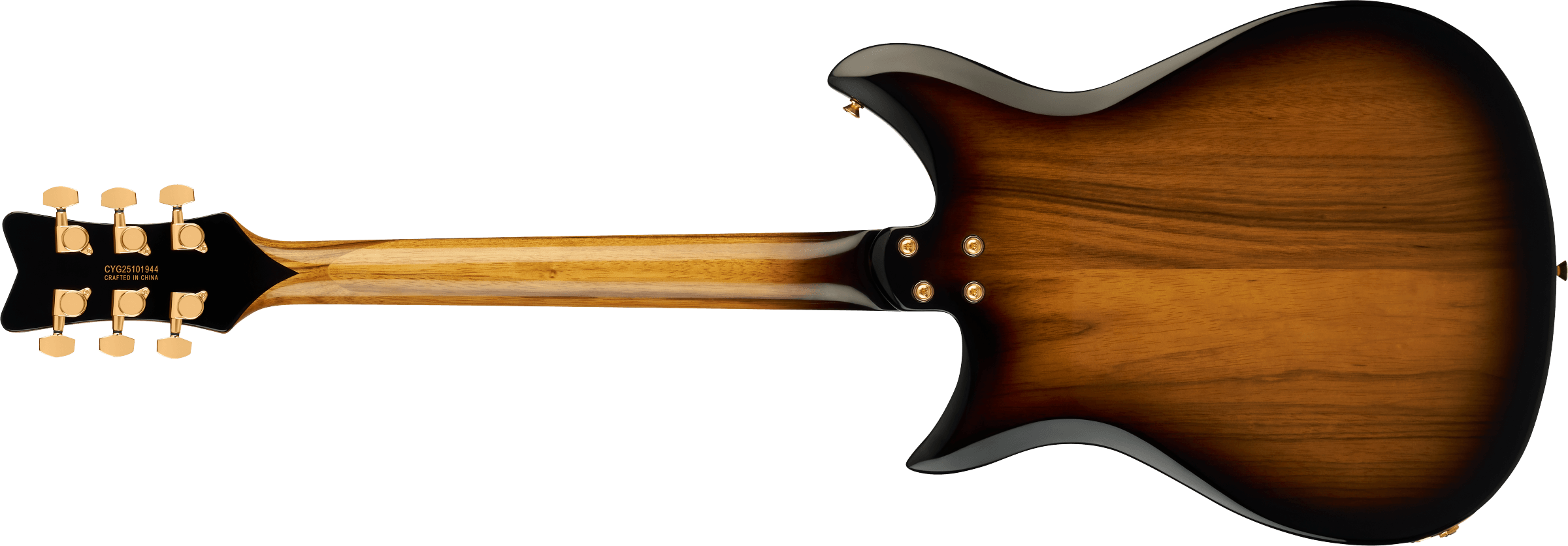 Gretsch Cvt Black Limba Electromatic Ltd Chi 2h Ht Rw - Sunburst - Guitarra eléctrica de doble corte - Variation 1