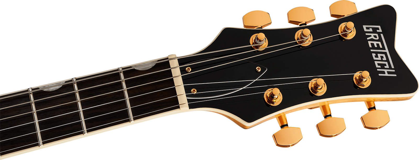 Gretsch Cvt Black Limba Electromatic Ltd Chi 2h Ht Rw - Sunburst - Guitarra eléctrica de doble corte - Variation 3