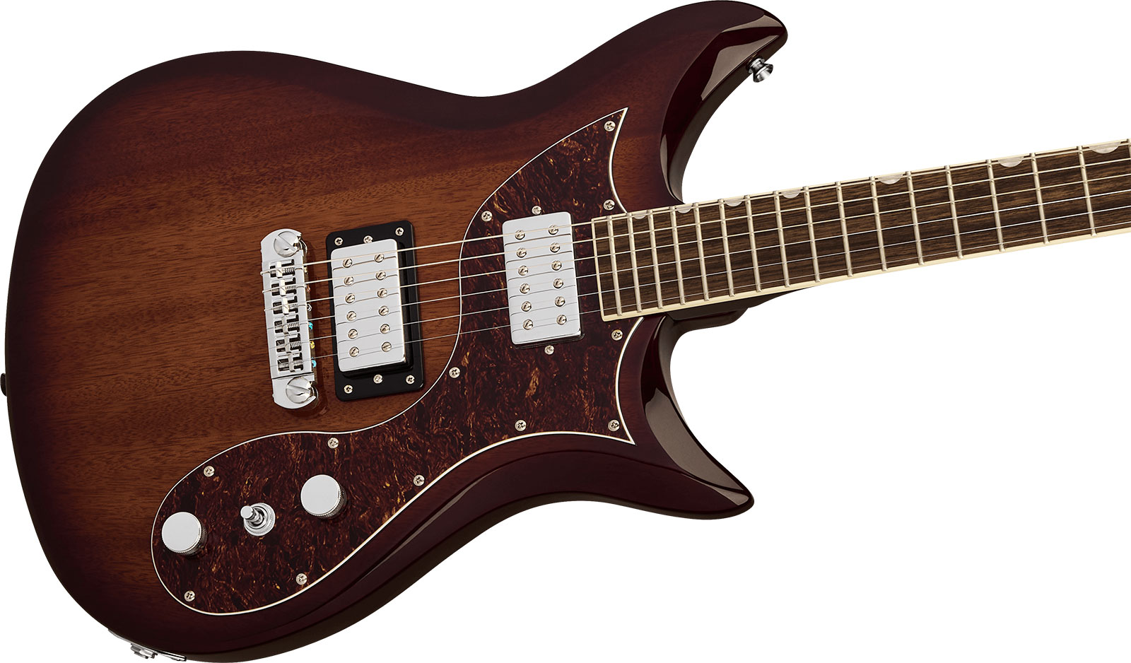 Gretsch Cvt Dc Wraparound Electromatic 2h Ht Lau - Havana Burst - Guitarra eléctrica de doble corte - Variation 2