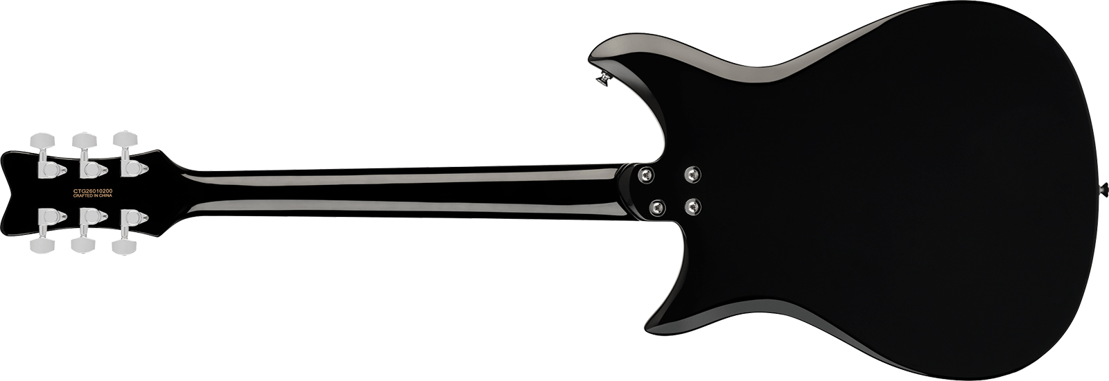 Gretsch Cvt Streamliner 2h Ht Lau - Jet Black - Guitarra eléctrica de doble corte - Variation 1