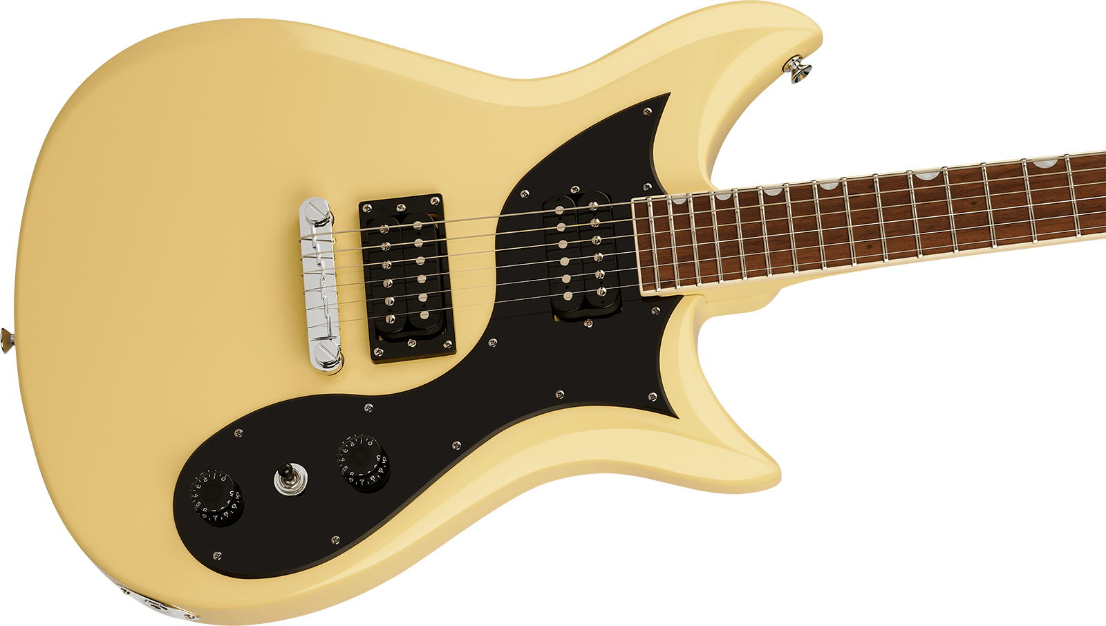 Gretsch Cvtstreamliner 2h Ht Lau - Aged White - Guitarra eléctrica de doble corte - Variation 2