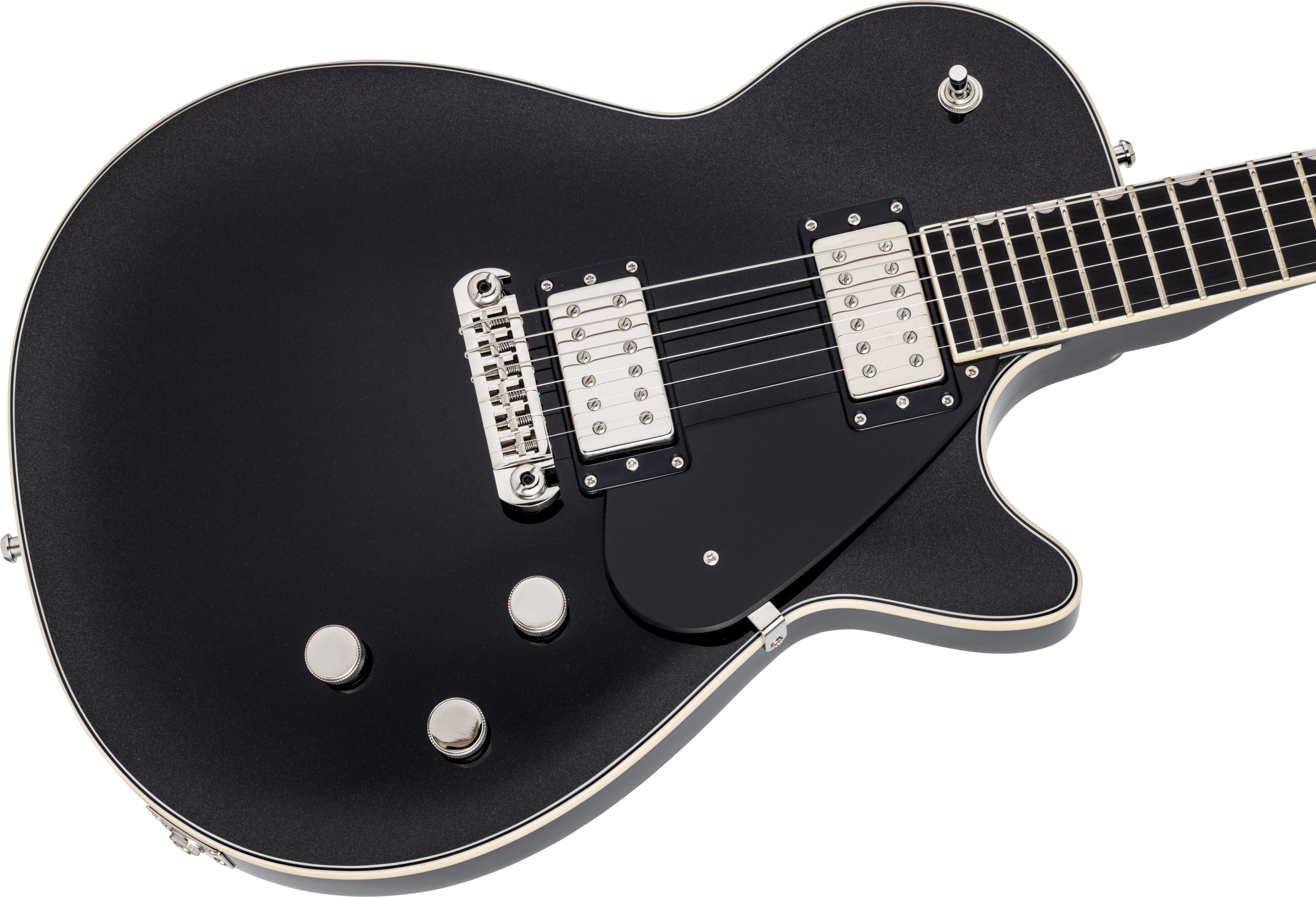 Gretsch Electromatic Premier Jet 2h Ht Eb - 18/03 - Onyx Storm - Guitarra eléctrica de corte único. - Variation 2