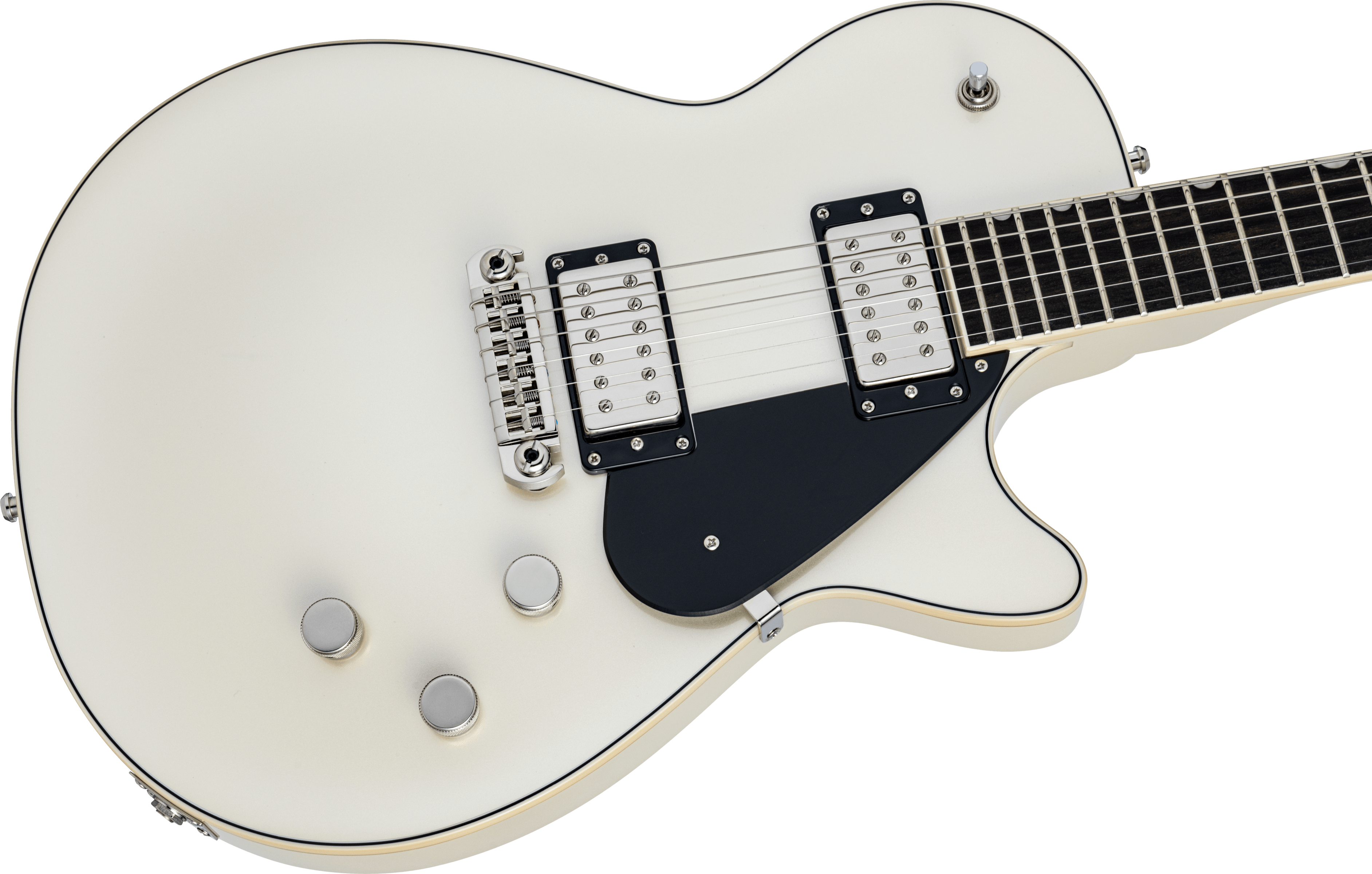 Gretsch Electromatic Premier Jet 2h Ht Eb - 18/03 - Vintage Pearl - Guitarra eléctrica de corte único. - Variation 3