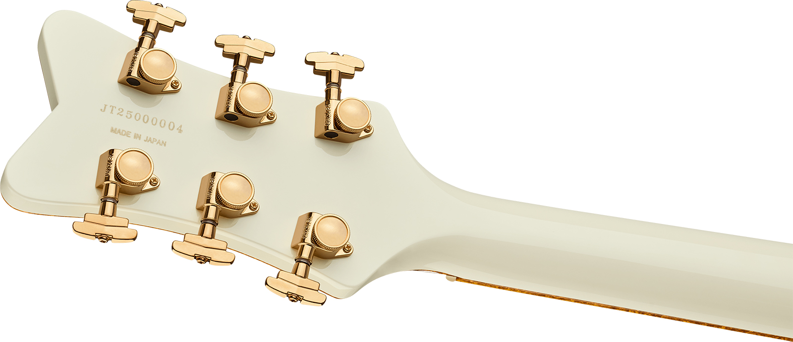 Gretsch Falcon Center Block Dc Bigsby Pro Jap Ltd 2h Trem Eb - Vintage White - Guitarra eléctrica semi caja - Variation 3