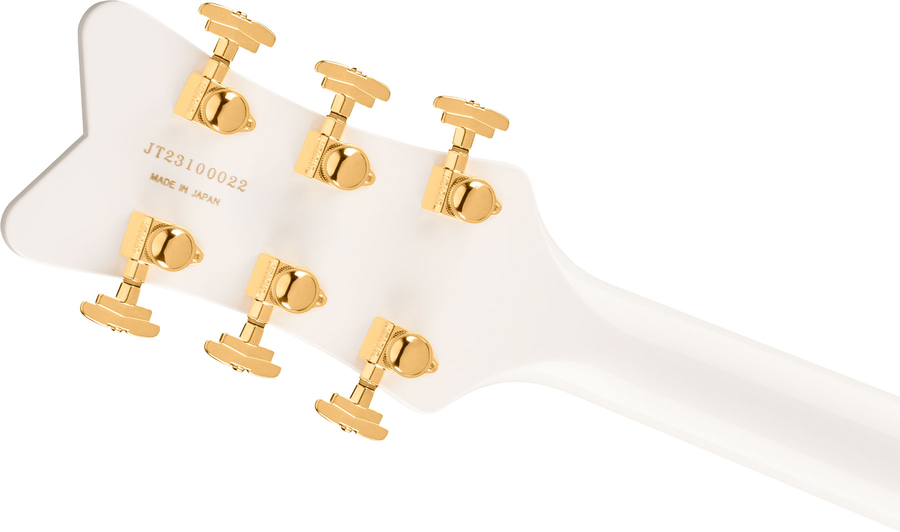 Gretsch Falcon Hollow Body Bigsby Pro Jap 2h Trem Eb - White - Guitarra eléctrica semi caja - Variation 3