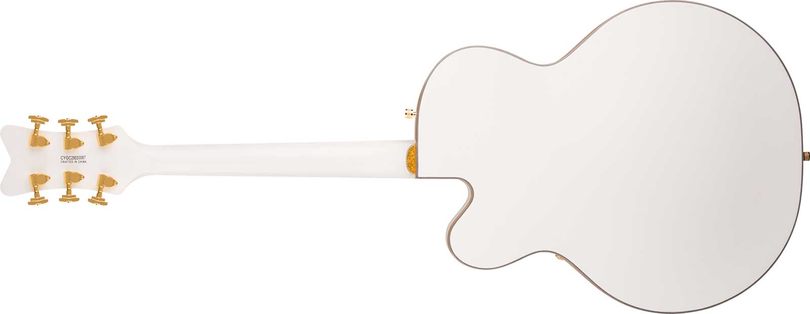 Gretsch Falcon Hollowbody Sc Bigsby Synchromatic 2h Trem Eb - Snowcrest White - Guitarra eléctrica semi caja - Variation 1